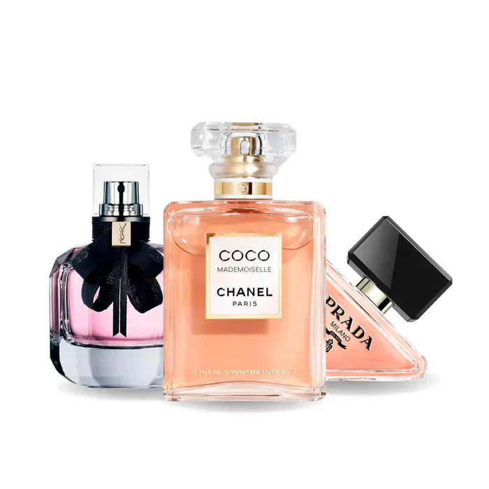 Set van 3 parfums Prada Prada PARADOXE, COCO MADEMOISELLE en MON PARIS 100ml